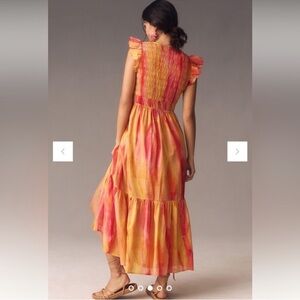 Anthropologie The Peregrine Midi Dress